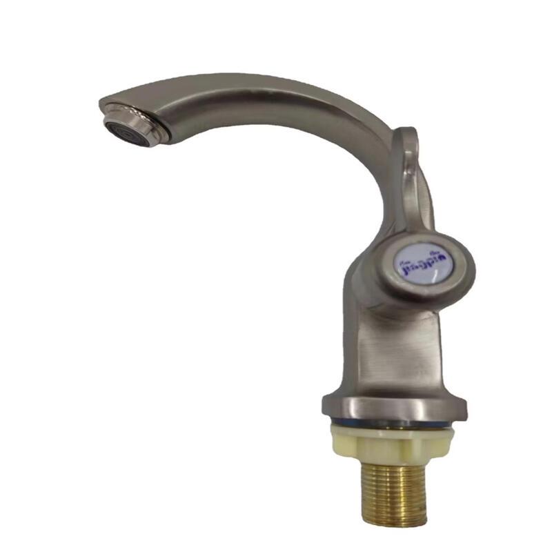 TLXT Wall-Mounted Single Cold Dual Outlet Basin Faucet