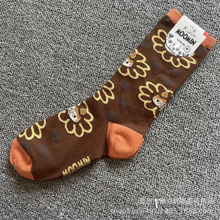 

Модные хлопковые носки до середины икры с мультяшными Муми-троллями - Стиль на четыре сезона One Size (36-40)