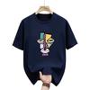 Mens Summer Fashion Pattern TShirt Casual ShortSleeved Style Round Neck Summer Top