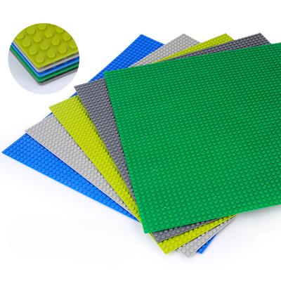 Puzzle DIY Klocki Ścienne Kątowe Jednostronne Płyty Bazowe Akcesoria Kompatybilne z Klockami Małych Rozmiarów Płyta Bazowa