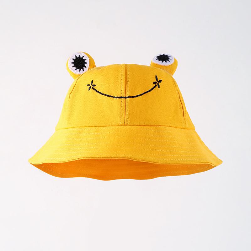 Frog Hat for Spring and Summer, Foldable Wide Brimmed Sun Hat for Men and Women, Frog Big Ear Sun Hat