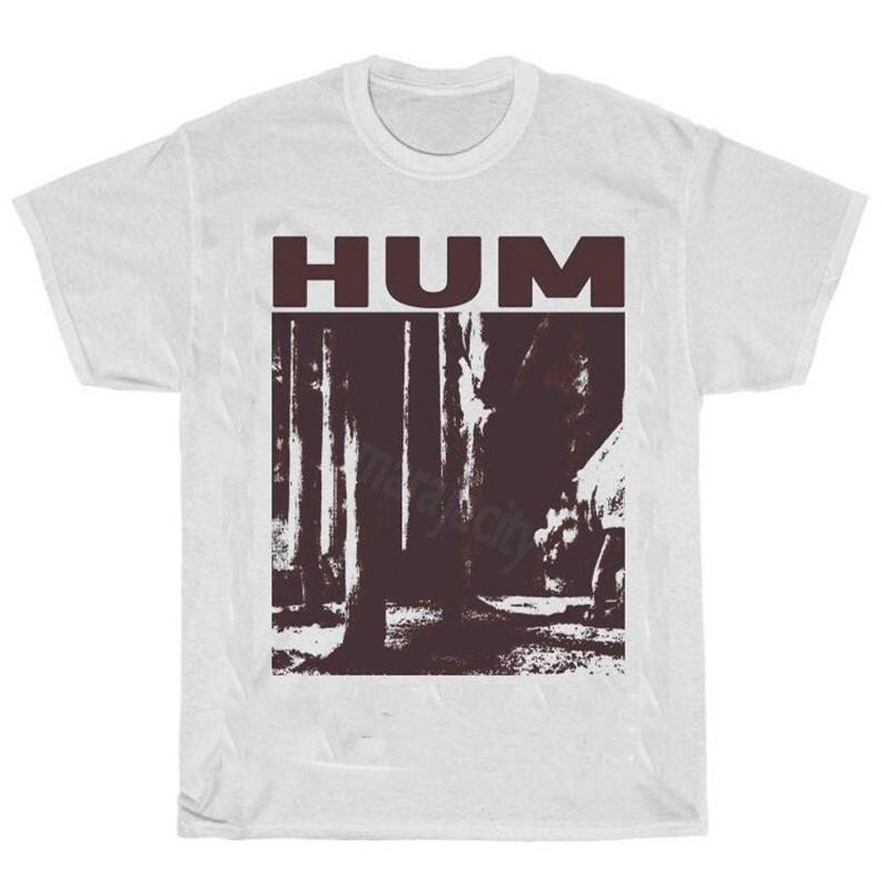 Hum band Cotton White All Size Unisex Shirt EG035 M