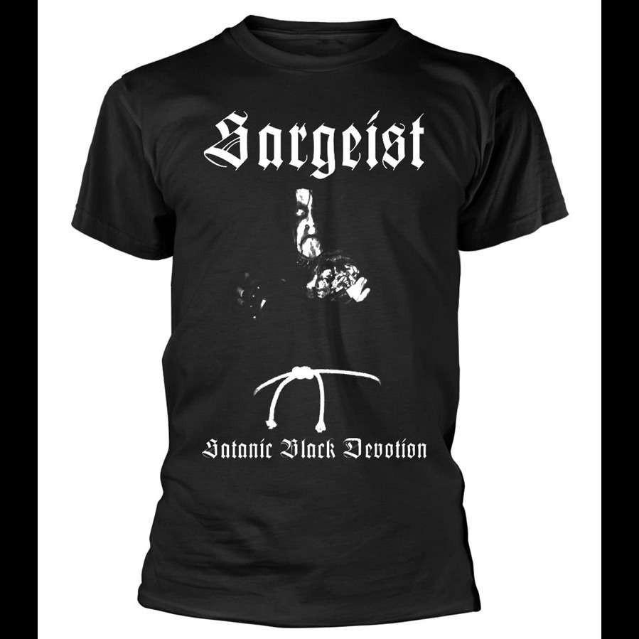 

New Sargeist Band satanic black devotion Cotton Black All Size T Shirt EN675 Unisex T-Shirt L