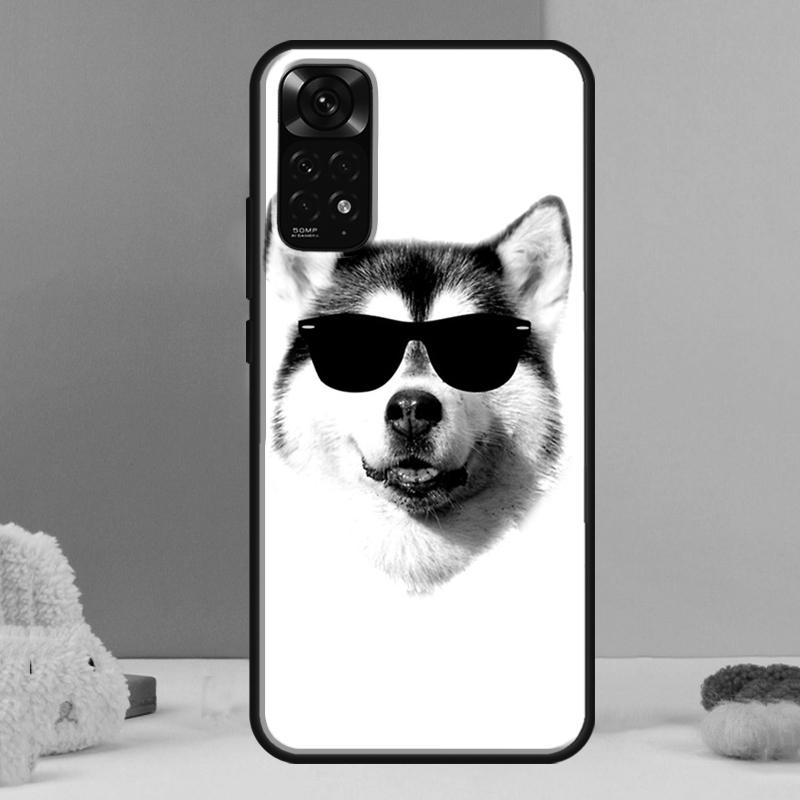 Siberian Husky Dog Case For Xiaomi Redmi Note 14 13 12 Pro 11 9 10 9S 10S 11S 12S Redmi 14C 13C 10C 12C Cover