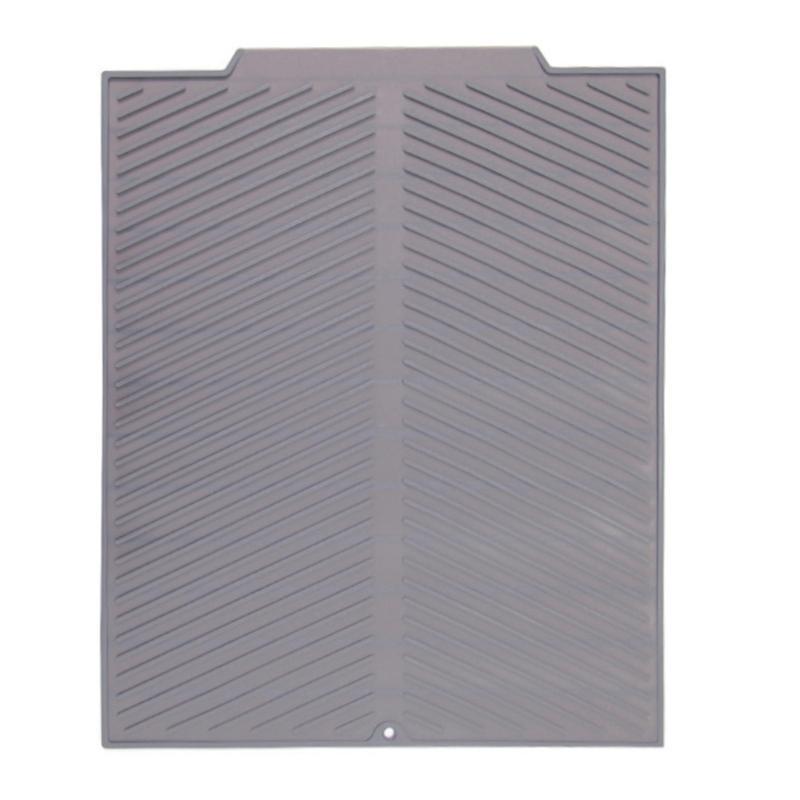 J0MC Heat Resistant Silicone Sink Mat for Draining Fruits and Vegetables Drying Pad