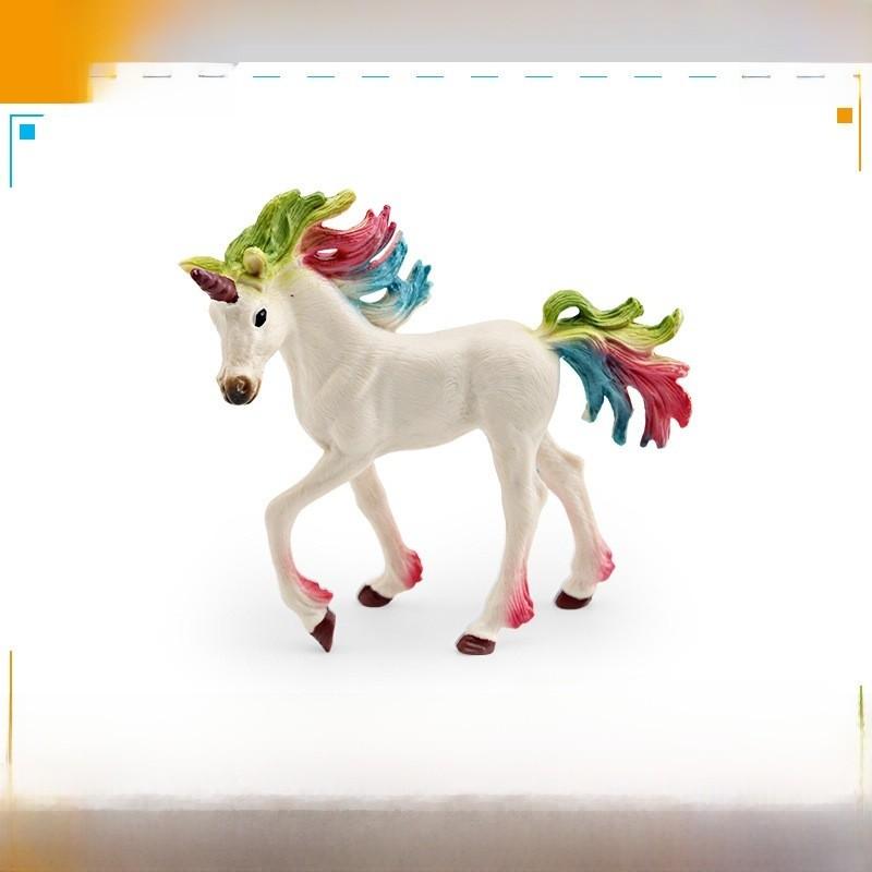 Mythical Animal Unicorn Figural Pvc Figurine Kids Playroom Decor For Imaginative Play