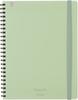 KOKUYO Soft Ring Notebook Sooofa A5 Deformation 4mm Grid Cutoff 80 Sheets Green Su-SV738S4-G [Bulk Purchase Set of 3 Books]
