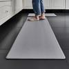 Thick PVC Leather Kitchen Floor Mat With Long Waterproof And Slip Foot Pad