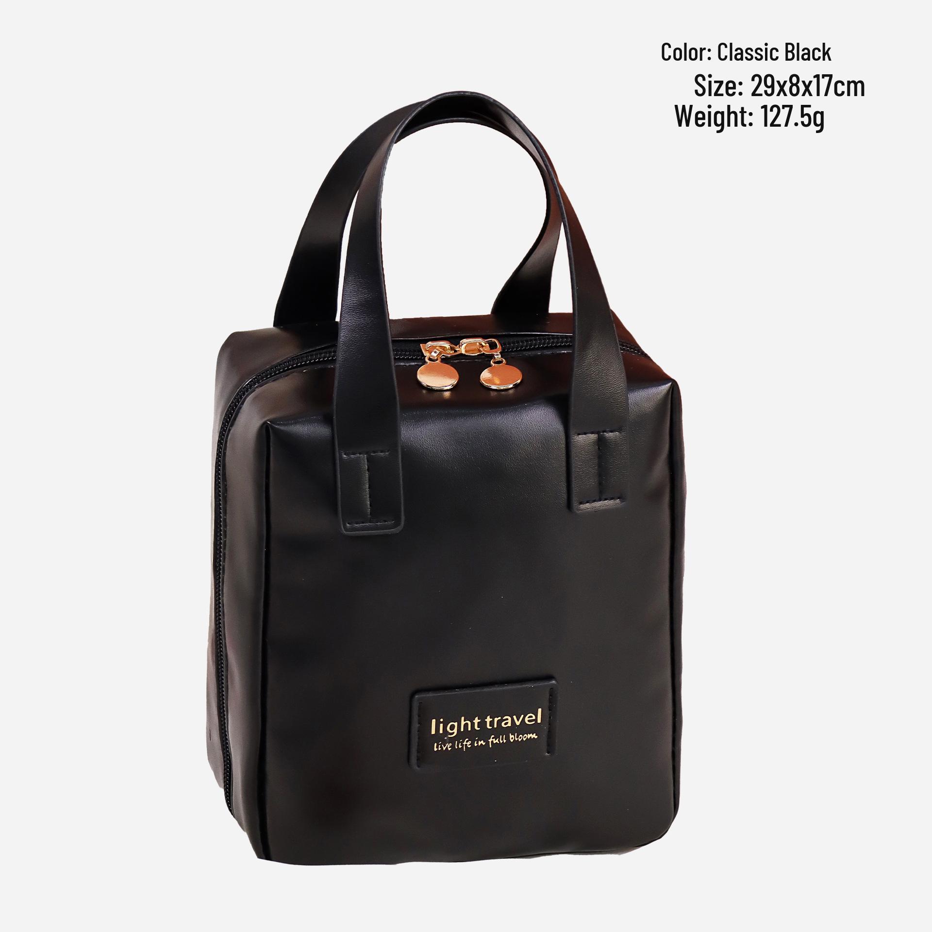 

Водонепроникна PU Жіноча косметичка великої місткості для макіяжу та туалетного приладдя з розділеними шарами та міцною конструкцією