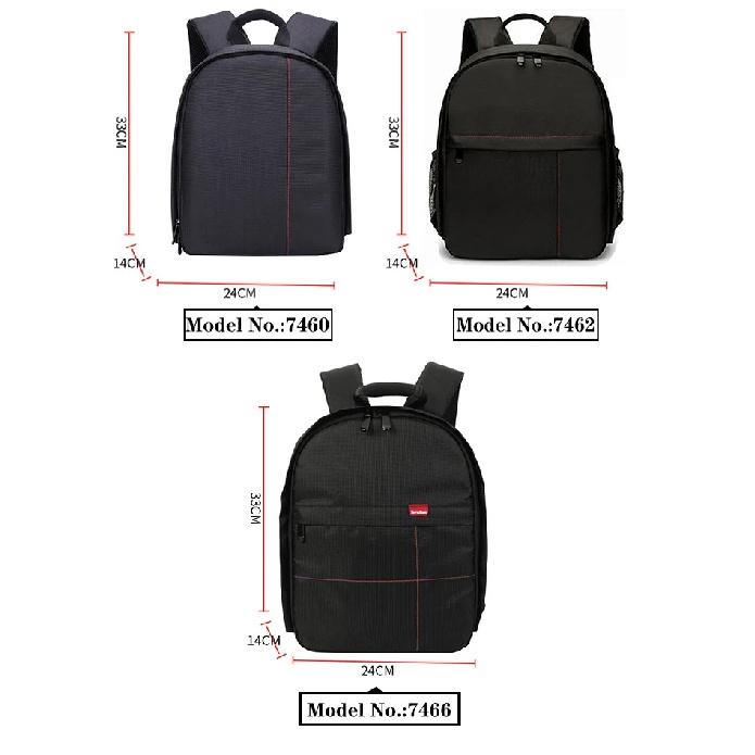 JINNUOLANG Waterproof Camera Backpack Photo Digital Bags For Canon Nikon Sony Xiaomi iPad DSLR Portable Travel Tripod Lens Bag