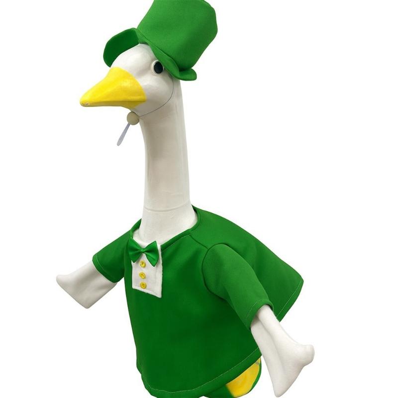 Durable Polyester Outfit Suit For Porch Geese Light Costume Designed For Patrick's Day Parties And Festival Event