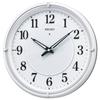 CLOCK Fine Light NEO Automatic Illumination Analog Radio Controlled Wall Clock KX393W (White)