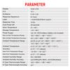 HABOTEST bezdotykowy termometr na podczerwień-58 do 1472 fahrenheita precyzyjny termometr wysokotemperaturowy wilgotność rosy