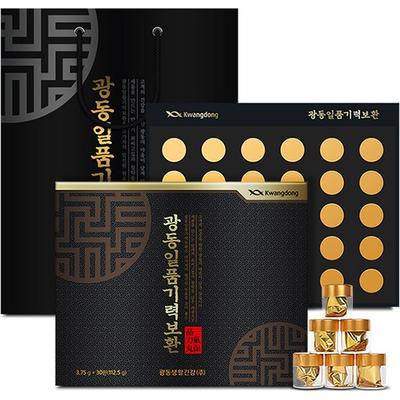 Guangdong Ilpum Energy Restoration 30p + Shopping Bag, 112.5g, 1 piece,Korean Health Food