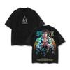 Summer Y2K Anime Print Casual Top Retro Kamisama No Horimiya Washed T-shirt Suitable for Daily Wear Street Style.