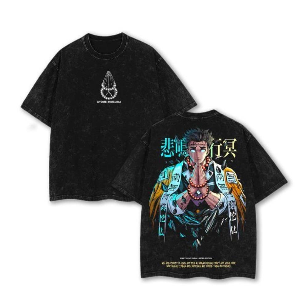 Summer Y2K Anime Print Casual Top Retro Kamisama No Horimiya Washed T-shirt Suitable for Daily Wear Street Style.
