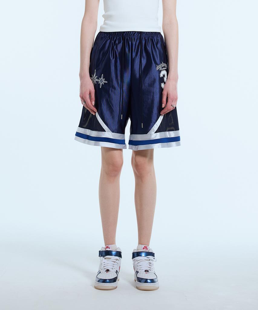 LARTIGENT L11 Big Number Shorts(Navy)