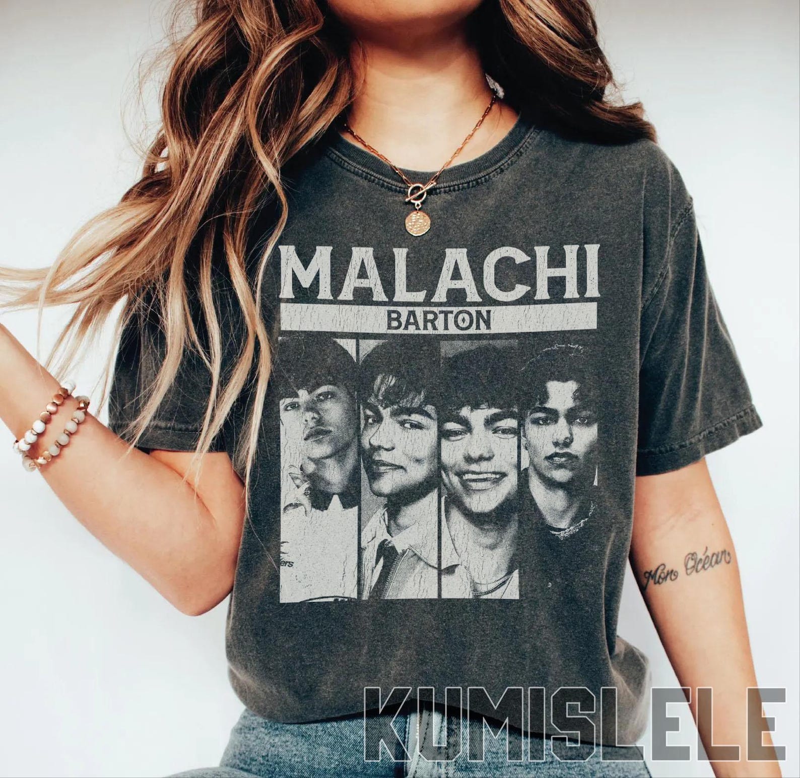 Vintage Malachi Barton Comfort Colors Shirt M