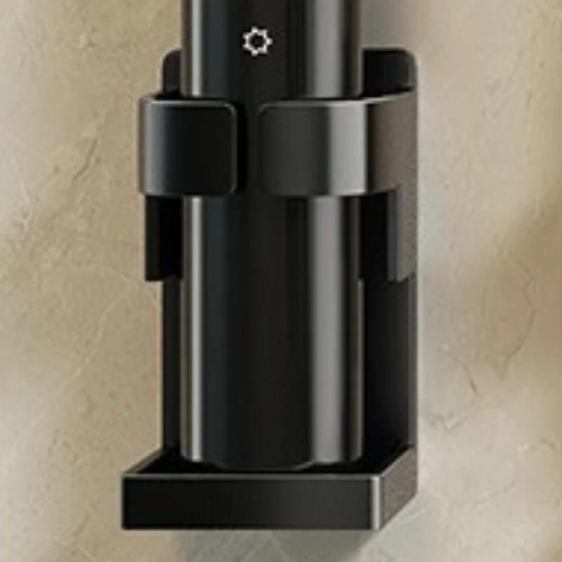 

Новая электрическая зубная щетка без перфорации, стойка для хранения, подвесная, настенная, для ванной комнаты, кронштейн для хранения зубных приборов чёрный