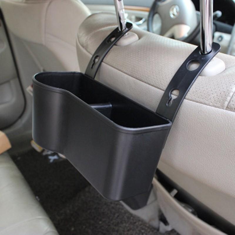 Car Headrest Seat Back Mount Cup Holder/Storage Box Drink Cup Holder Organizer