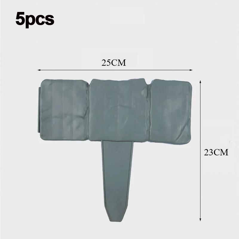 

Садовая окантовка Бордюрный камень Эффект садового ограждения Газонная окантовка для ландшафта Двор Растение Цветочная клумба Пластиковая окантовка Ограждение Imitation lime,5pcs