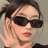 High end European and American style women's fashionable glasses small face square retro glasses