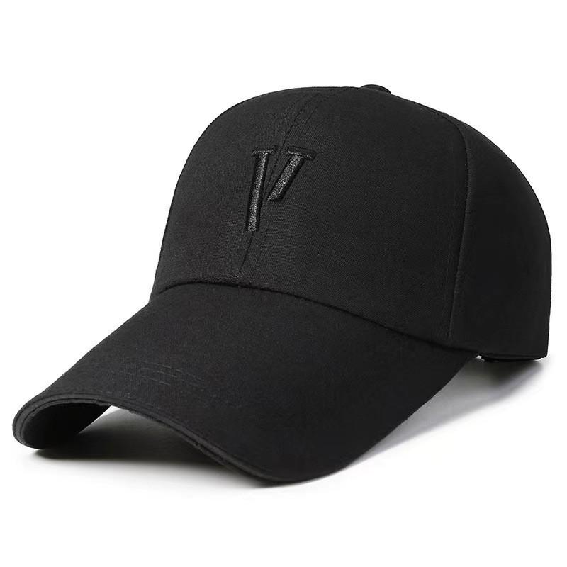 Letter Embroidery V Men Summer Sun Protection Baseball Cap Breathable Women Hat