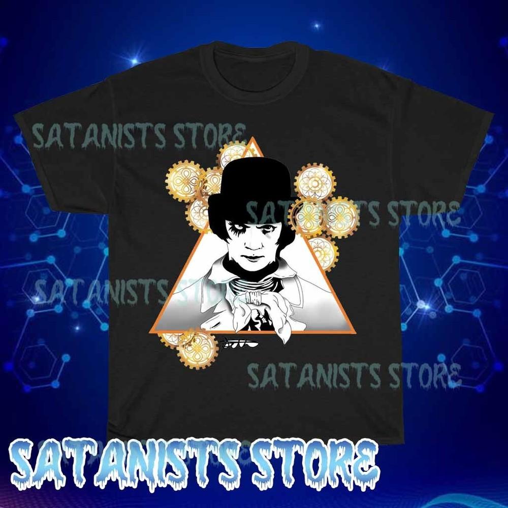 

New A CLOCKWORK ORANGE Men s Black T-shirt Funny Size S to 5XL M