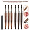 Nail Brush Sandalwood Handle Nail Brush For Acrylic Application And Acrylic Power Professional