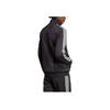 Adidas Originals Trefoil Logo Print Zip-Up Stand Collar Jacket Men Jackets Black IA4778