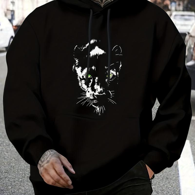 

Толстовка с капюшоном, Идеально подходит для весны, осени и занятий в помещении XXL чёрный