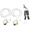 4x Ccfl Angel Eye Led Ring Light White Non-Projector for E46 3 Series