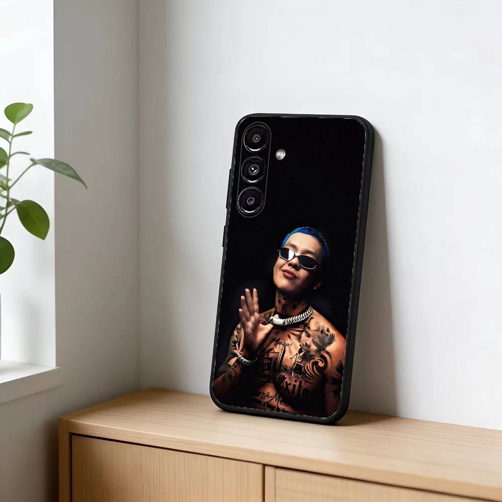 Blessd Cantante Rapper Phone Case For Samsung Galaxy A20,21s,22,31,32,52,53,72,73,80,91 Soft Black Shell