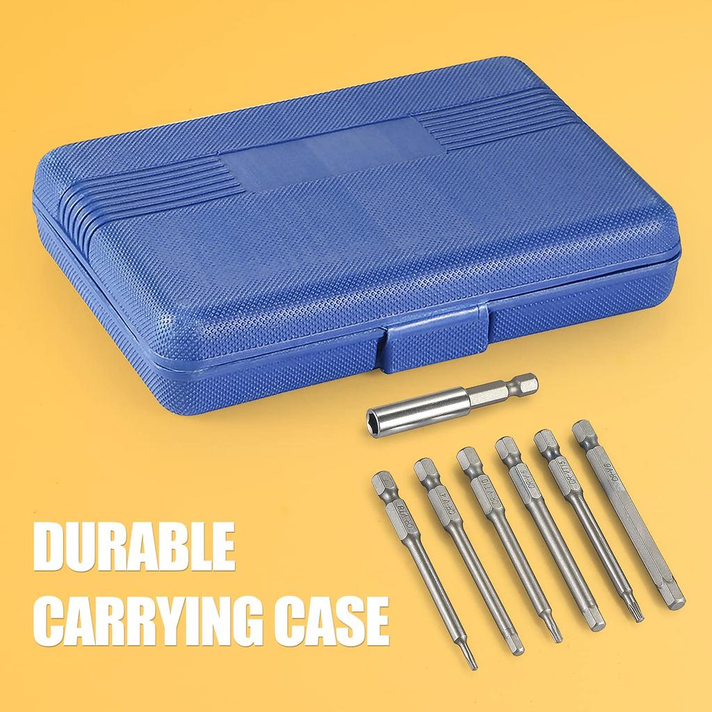Screwdriver Set 50Pcs Strong Magnetic Repair Tools with Hexagonal Shank Torx Phillips Screwdriver Bits Professional Repair Tools