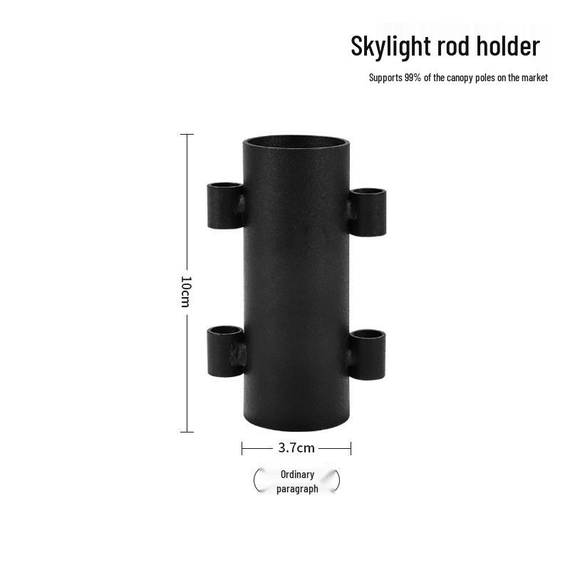 Outdoor Umbrella Ground Stake and Pole Fixing Clip for Tents and Canopies