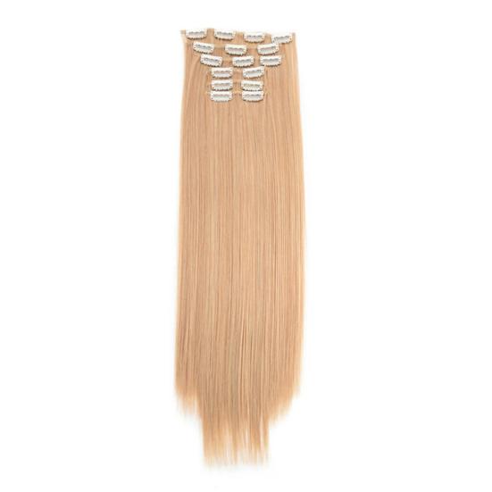 Pince à perruque, Texture douce, Simple à porter, Clips décoratifs en Fiber haute température, lisses pour femmes