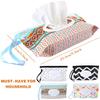 3pcs Baby Wipe Storage Bag Tissue Holder Wet Wipes Oganizer Facial Tissue Pouch for Travel Mask Bags Tissue Bag Oganizer