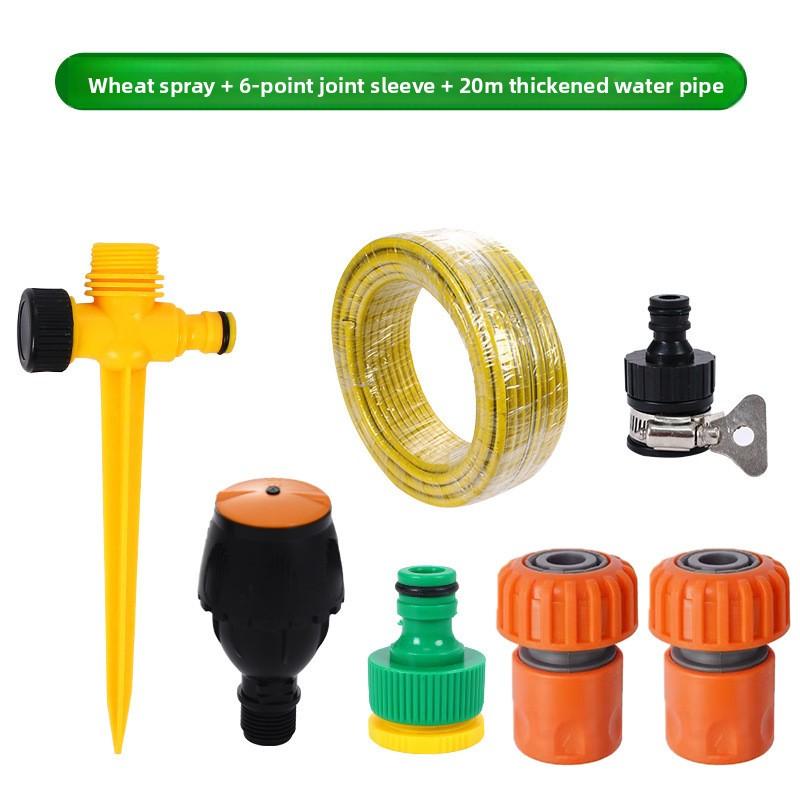 1pc Garden Sprinkler Rotating Lawn Sprinkler for Yard 360-DegreeAutomatic Rotating Head Lrrigation RotarySp Outdoor plastic