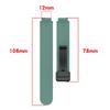 Folding Magnetic Strap for Miband 10/9/8 Silicone Sports Strap For Xiaomi Watch 8/9/10 NFC Smartwatch Replacement Bracelet
