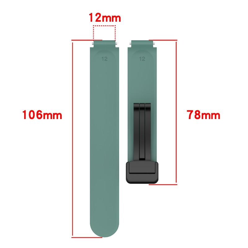 Folding Magnetic Strap for Miband 10/9/8 Silicone Sports Strap For Xiaomi Watch 8/9/10 NFC Smartwatch Replacement Bracelet