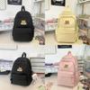 Style Girl Backpack With Water Resistant Nylon For School And Study Use