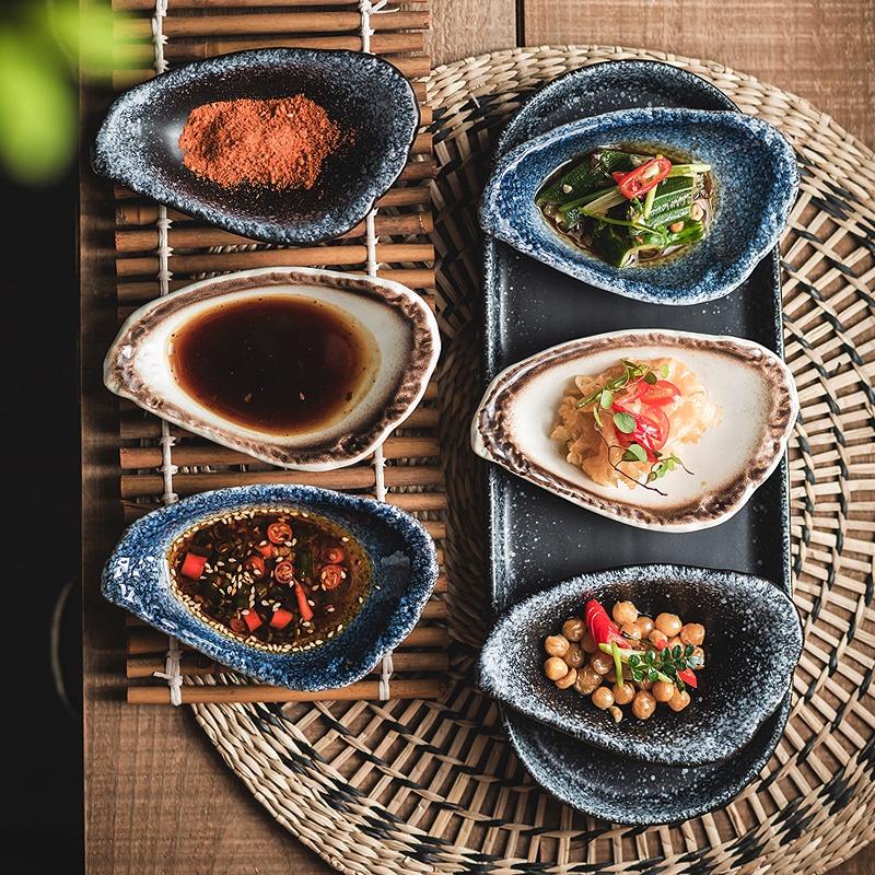 Creative Seasoning Small Plates Dipping Sauce Small Bowls Seasoning Small Plates Japanese Tableware