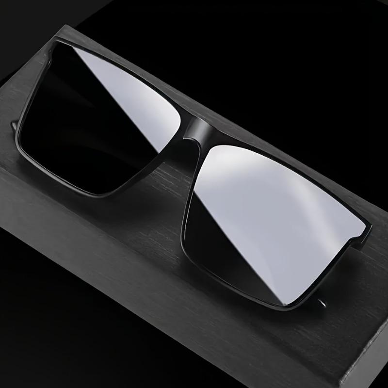 1 Pair of Unisex Casual and Fashionable Black Glasses Lightweight and Fashionable Suitable for Daily Dressing