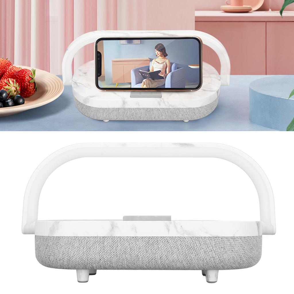 LED Night Light 4 in 1 Music Touch Bedside Lamp with Wireless  r Portable   Speaker Phone Holder for Bedroom
