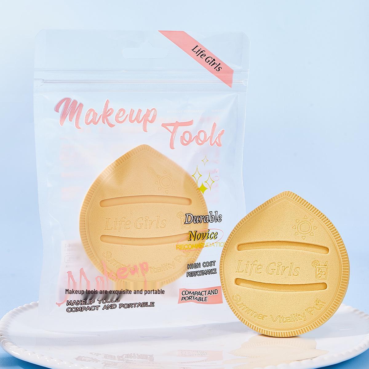 

Life Girls Спонж для макияжа Extra Large Flawless Base - Мягкий полупрозрачный спонж-пуховка для мусса и крема