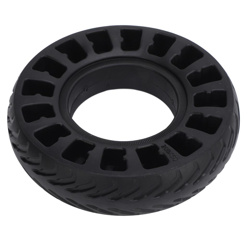 Electric Scooter Tire Professional 200x50 Rubber Solid Wheels Replacement Tire for 8 Inch for Dolphin Series Scooters