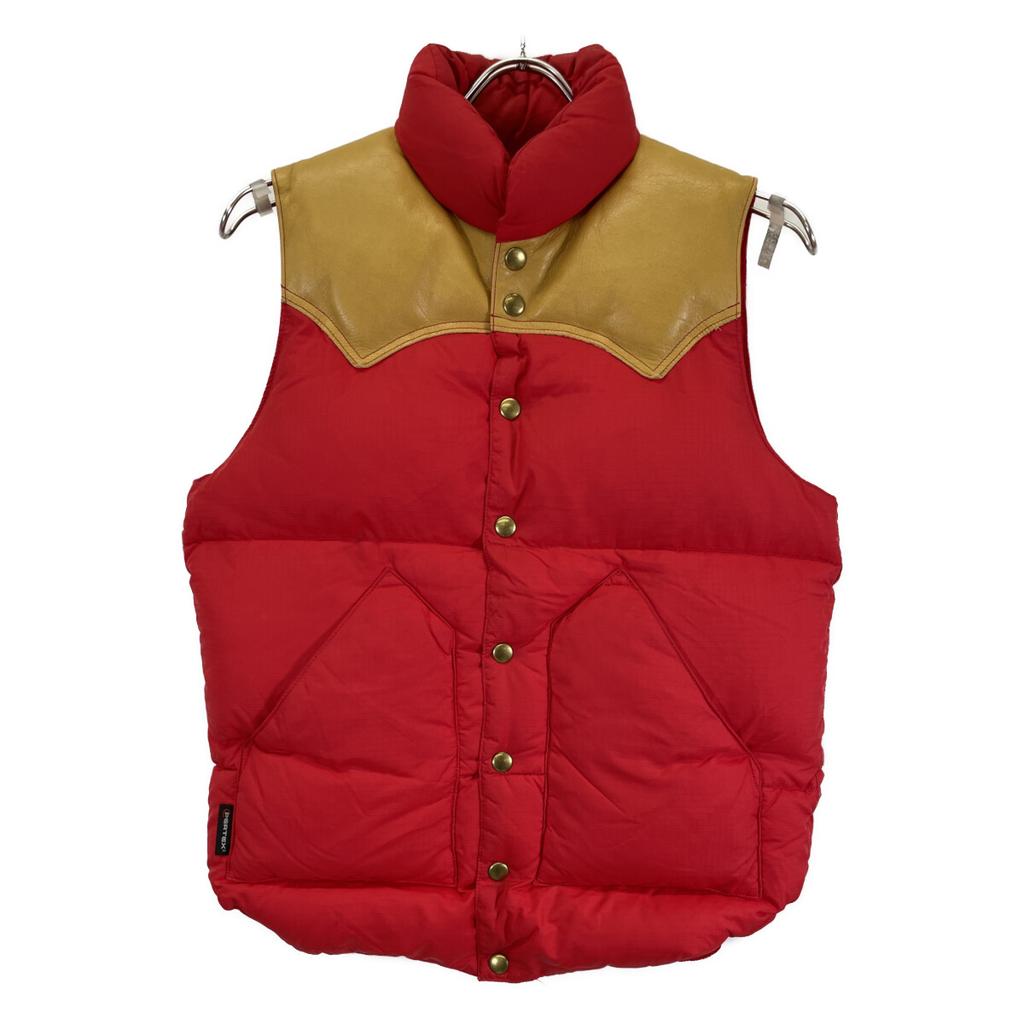 Rocky Mountain Featherbed Beams Special Order Red Down Vest Best 36 RedUsed