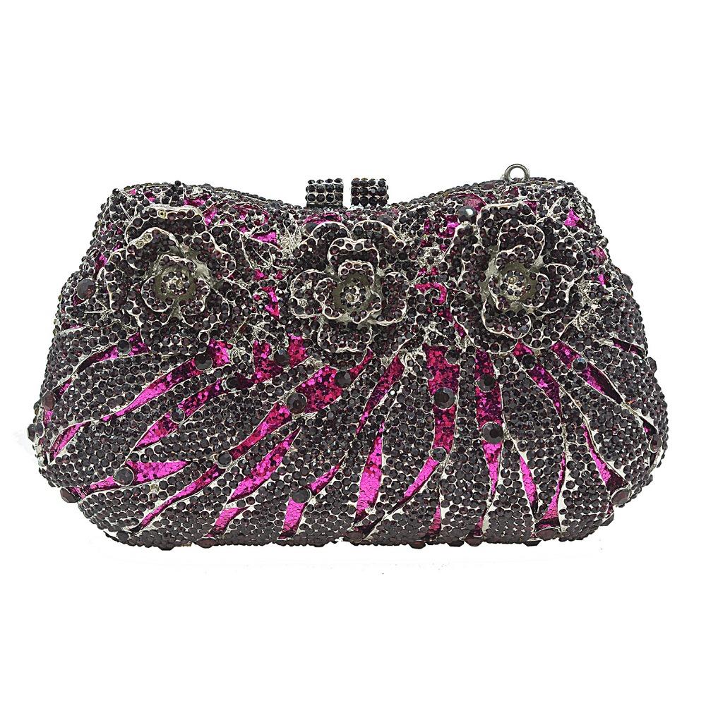 

WHTUOHENG Light Green Rhinestone Diamond Lady Evening Clutch Handbag New Fashion Women’s Crystal Female Party Prom Small Purse 20cmX10.5X5cm