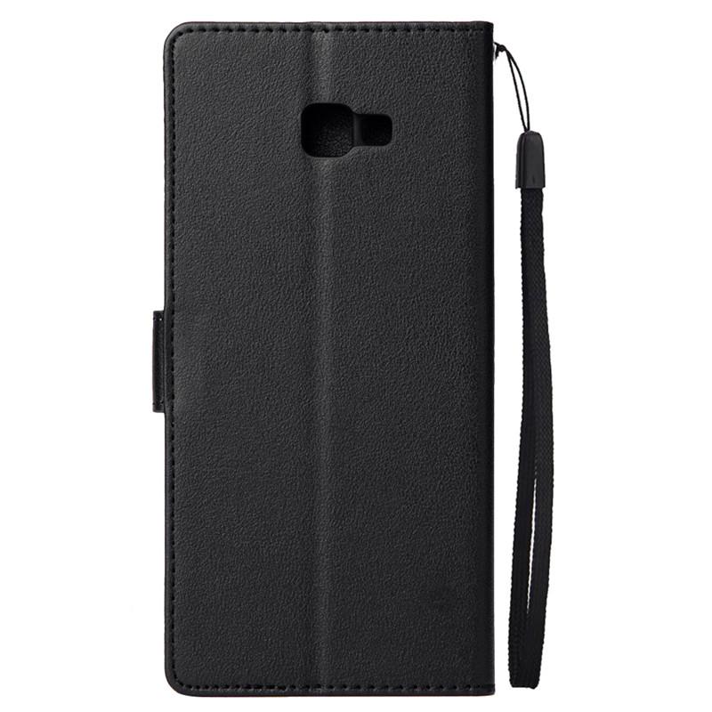 for Samsung Galaxy J4 Plus Leather Case on for Samsung J4 J6 Plus 2018 Cover Classic Style Flip Wallet Phone Cases Women Men
