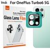 For OnePlus Turbo 6 5G Glass IMAK High Definition Glass Lens Film Self-positioning Version Black Version